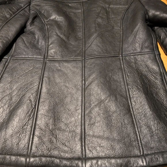 Weatherproof Genuine Shearling Jacket,S - Picture 6 of 13